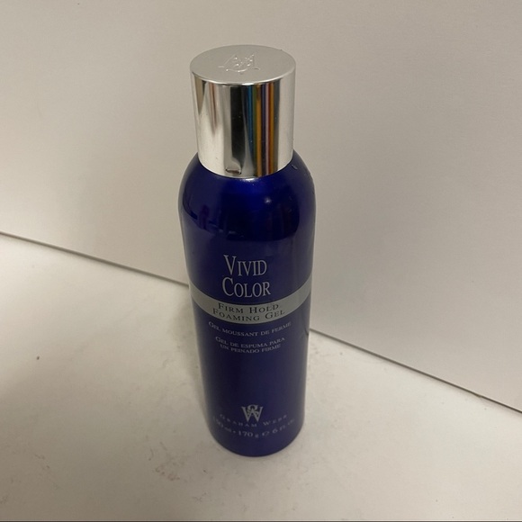 Graham Webb Vivid Color Firm Hold Foaming Gel HTF - Picture 1 of 3